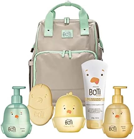 Presente Boti Baby Com Mochila Maternidade