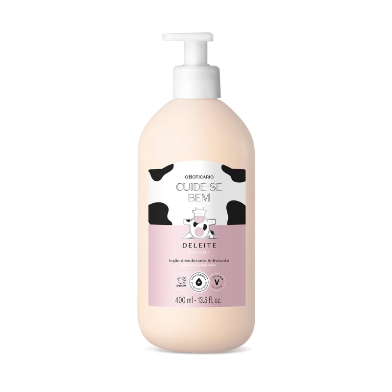 Combo Cuide-se Bem Deleite: Loção Corporal 400ml + Refil 350ml